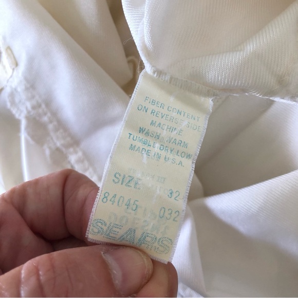 Vintage Sears Slip Dress White Cream Women’s 32 “The Doesn’t Slip”, Nylon w Lace - Picture 8 of 9
